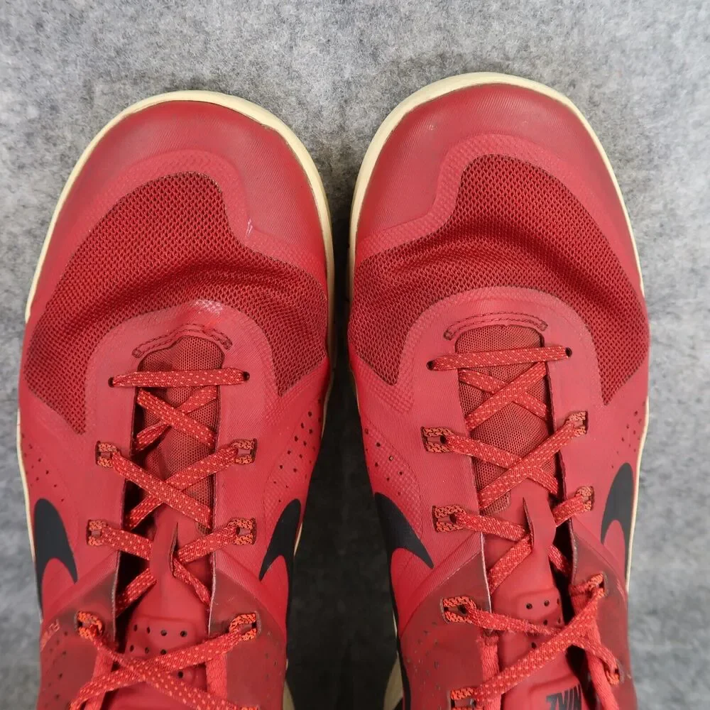 Nike Shoes Mens 14 Athletic Trainer Metcon 1 Sport Active Crossfit Gym Red Black